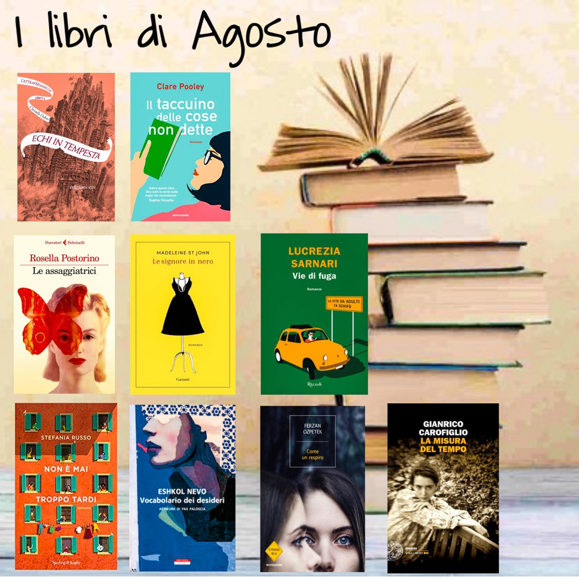 I libri di Agosto